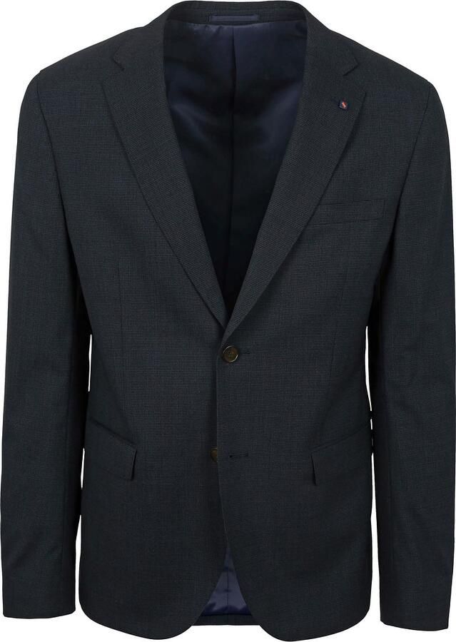 Suitable Strato Pied De Poule Kostuum Wol Navy - Foto 2