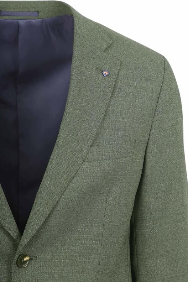 Suitable Strato Toulon Kostuum Wol Sterling Groen - Foto 5