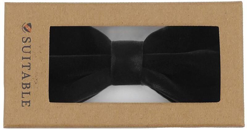Suitable Strik Velvet Zwart - Foto 3