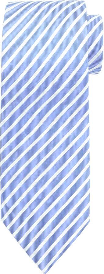Suitable Stropdas Streep Blauw