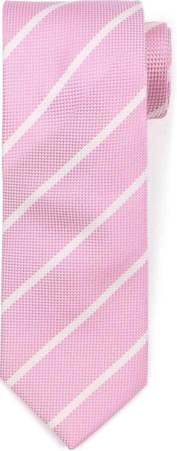 Suitable Stropdas Strepen Roze