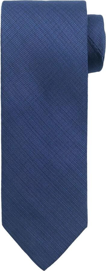 Suitable Stropdas Zijde Donkerblauw K82-1