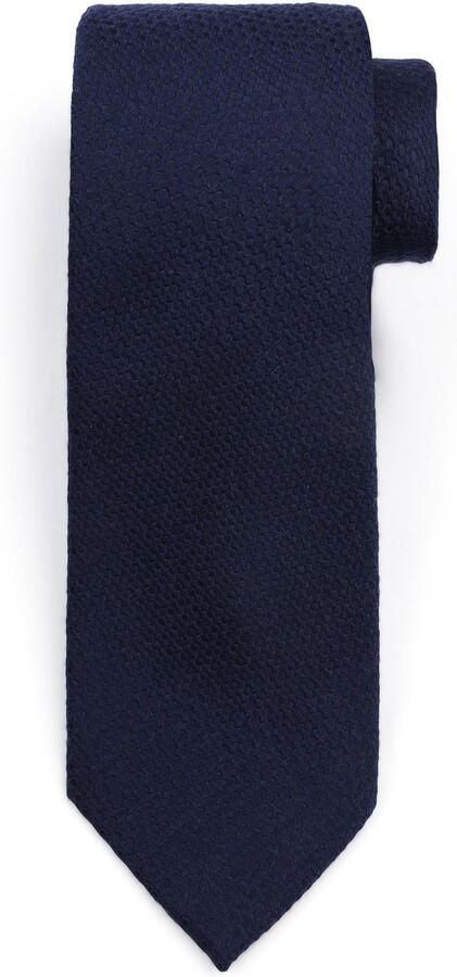 Suitable Stropdas Zijde Rough Oxford Navy