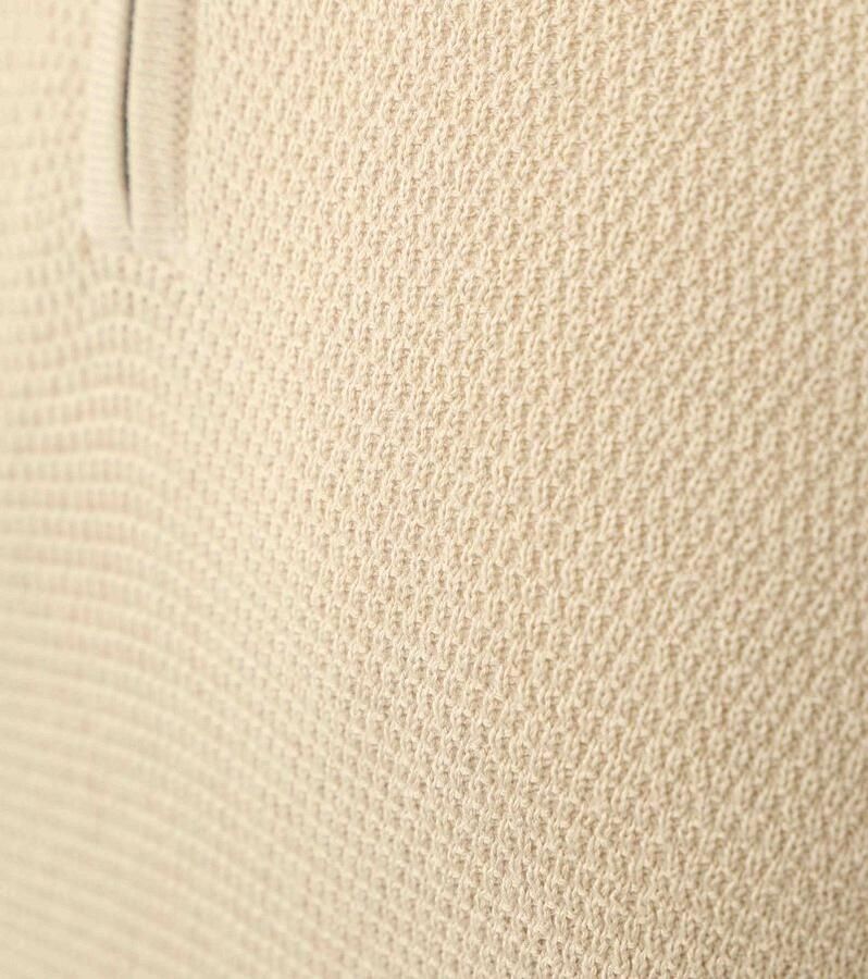 Suitable Structure Half Zip Trui Sand