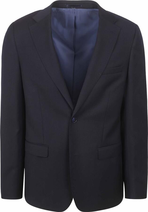 Suitable Structure Kostuum Wol Navy - Foto 4