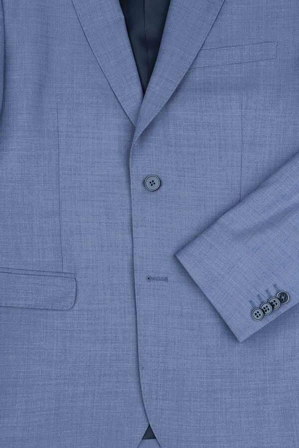 Suitable Strato Toulon Kostuum Wol Blauw - Foto 5