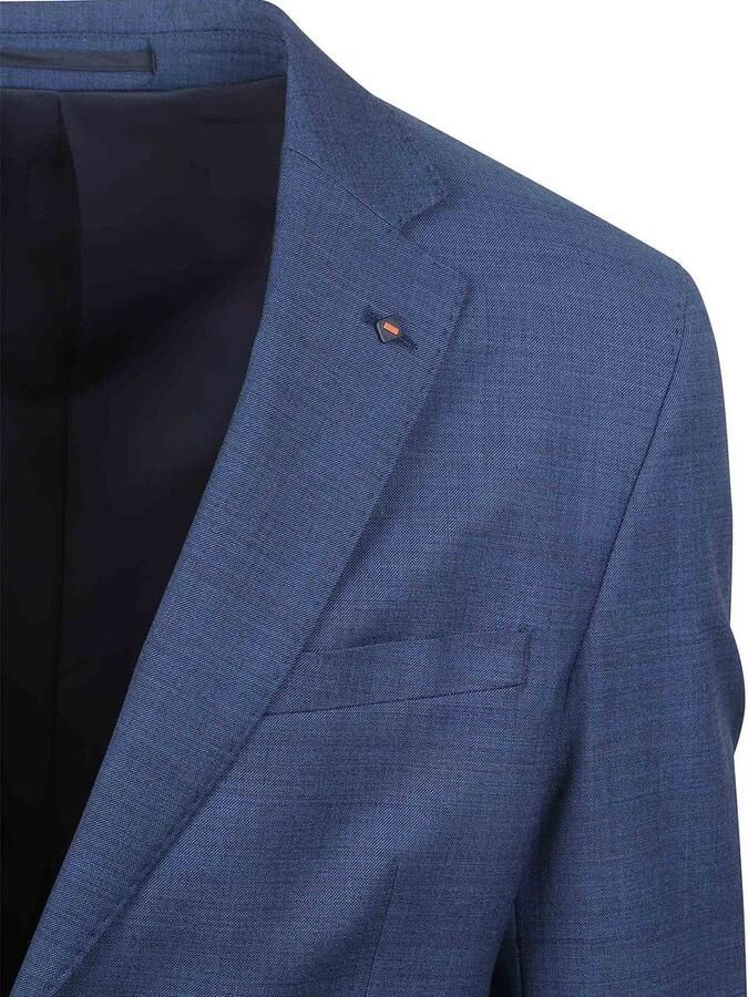 Suitable Toulon Kostuum Wol Blauw - Foto 2