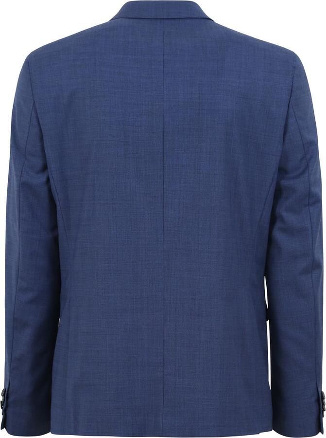Suitable Strato Toulon Kostuum Wol Mid Blauw - Foto 4