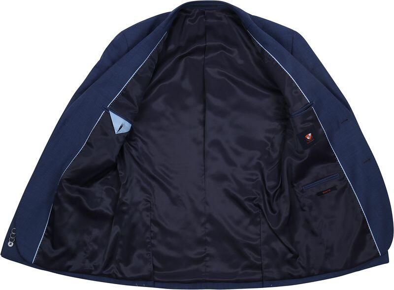 Suitable Strato Toulon Kostuum Wol Mid Blauw - Foto 5