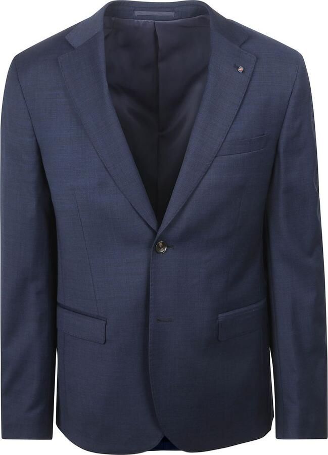 Suitable Toulon Kostuum Wol Navy - Foto 5