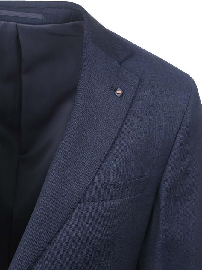 Suitable Toulon Kostuum Wol Navy - Foto 3