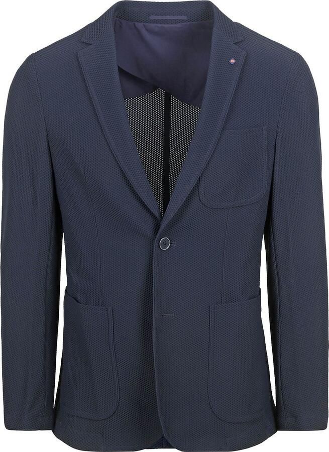 Suitable Blazer Travel Jacket Navy