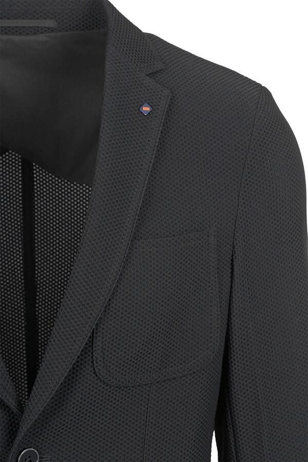 Suitable Blazer Travel Jacket Zwart
