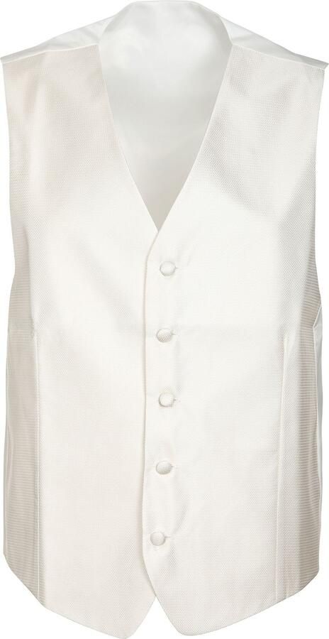 Suitable Gilet Trouwgilet V-Design Off-White