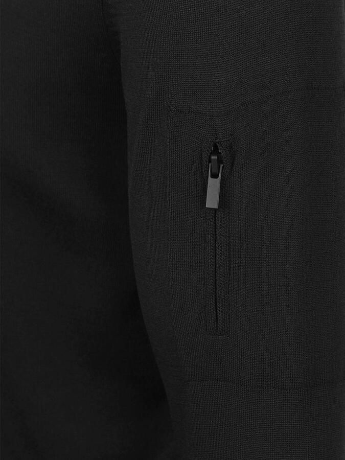 Suitable Trui Cooldry Knit Turtleneck Zwart - Foto 2
