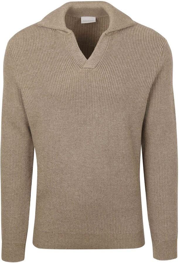 Suitable Trui Riva Knit Taupe