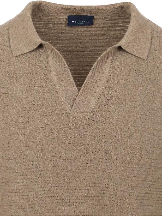 Suitable Trui Riva Needle Beige - Foto 2