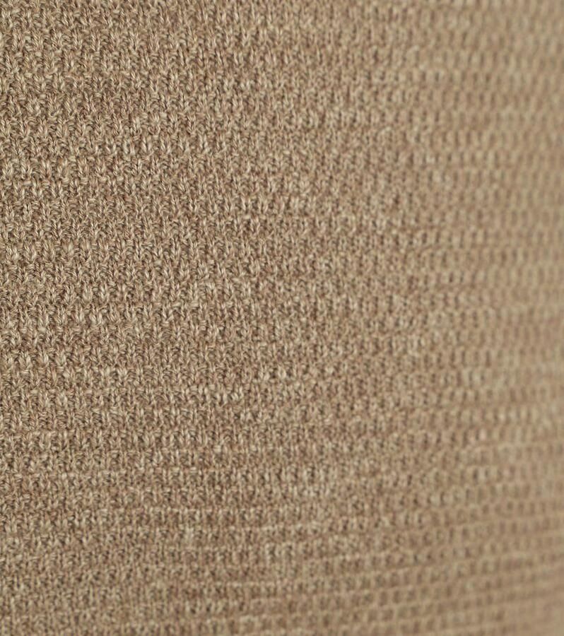 Suitable Trui Structure Slub Beige - Foto 3