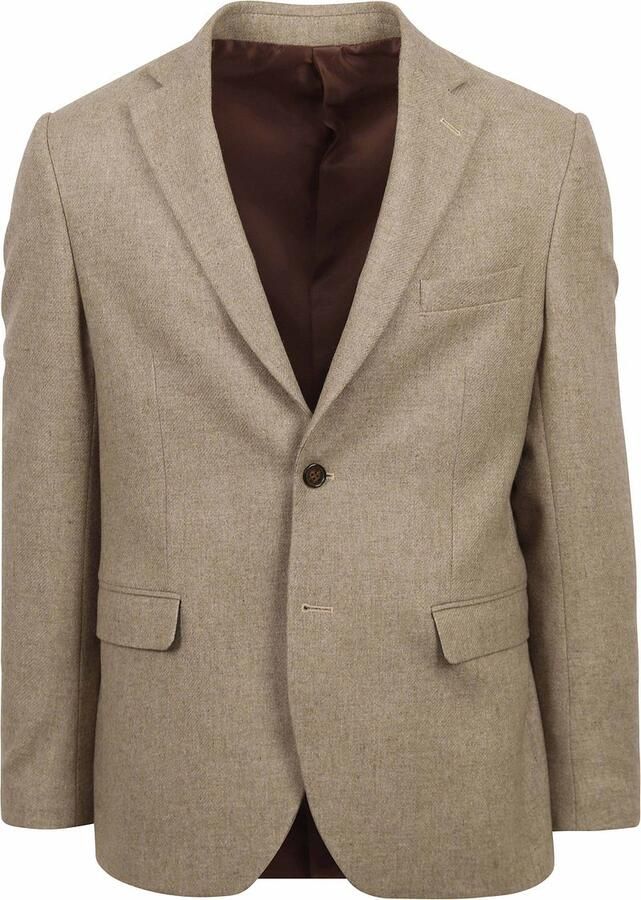 Suitable Blazer Tweed Colbert Beige - Foto 1