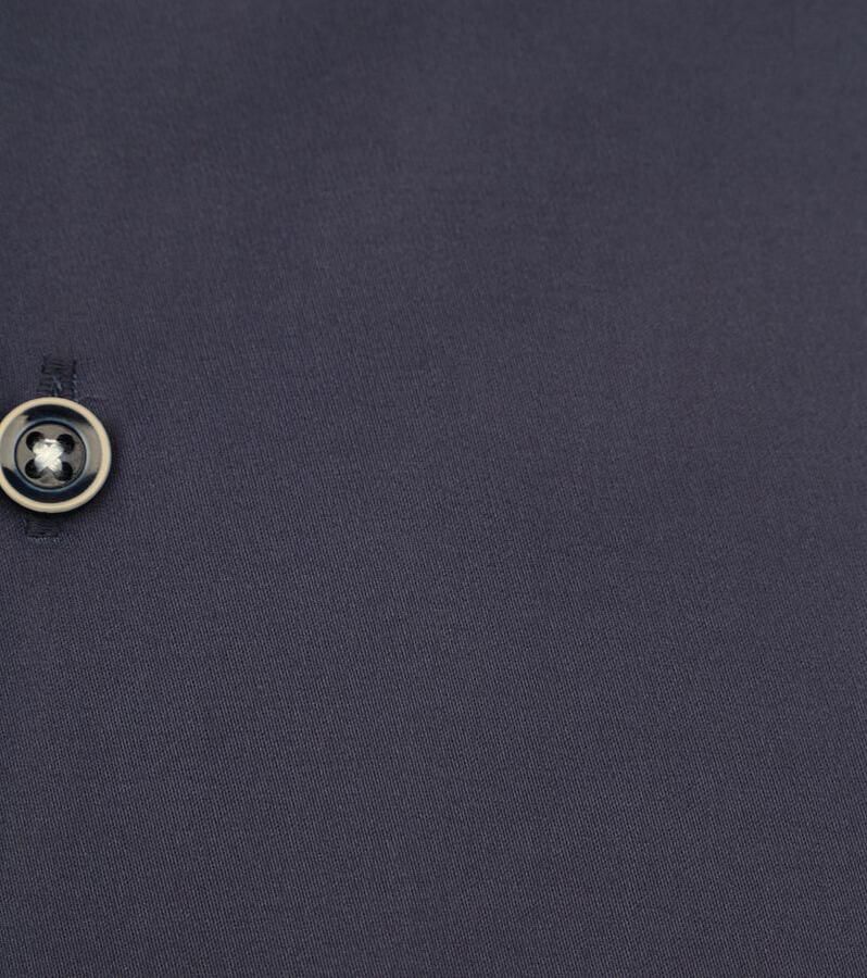 Suitable Twill Overhemd Donkerblauw - Foto 2
