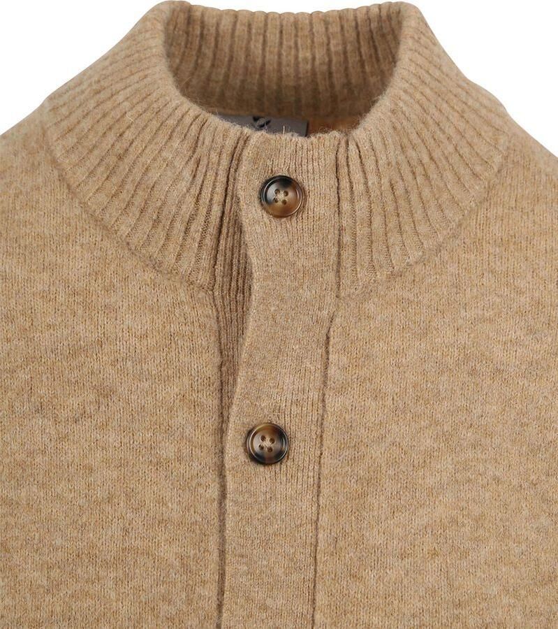 Suitable Vest Austus Wolmix Beige - Foto 2