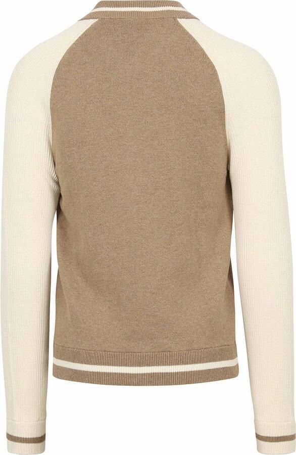 Suitable Vest Max Varsity Wolmix Beige - Foto 4