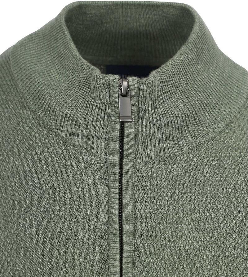 Suitable Vest Structuur Groen - Foto 3