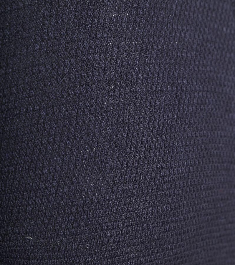 Suitable Vest Structuur Navy - Foto 3