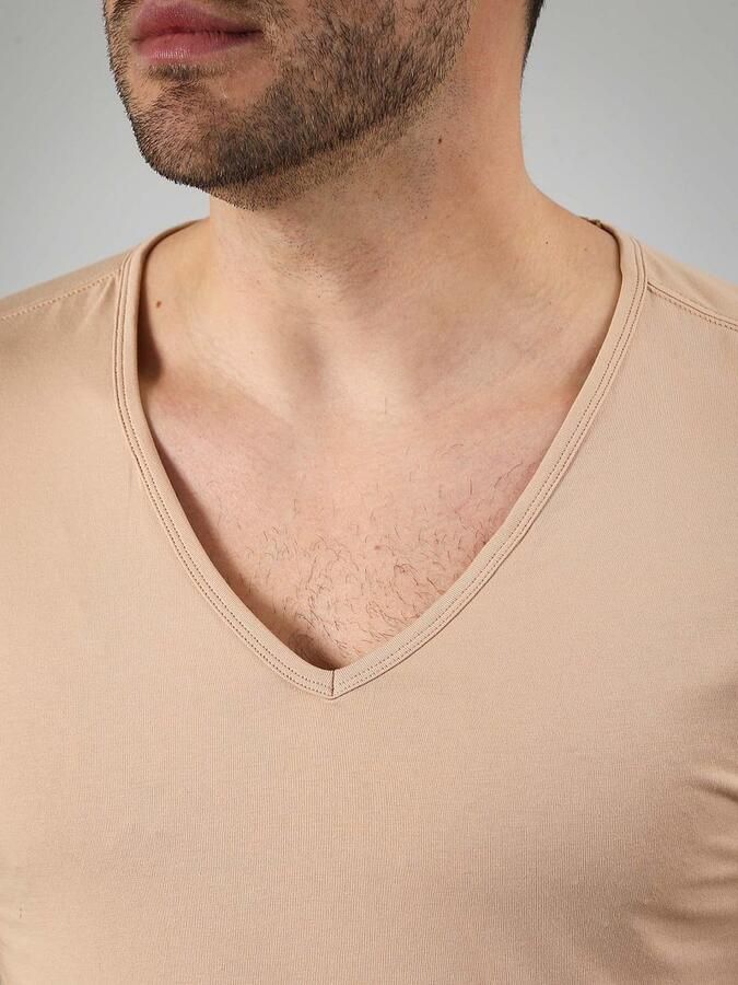 Suitable Vitaru Onzichtbaar Ondershirt Diepe V-Hals 2-Pack - Foto 4