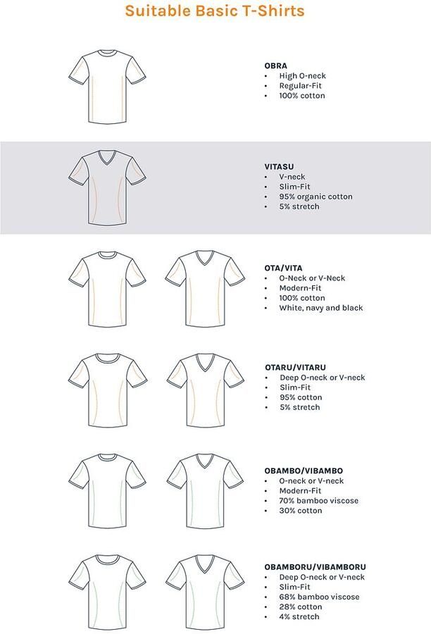 Suitable Vitasu T-Shirt V-Hals Wit 6-Pack - Foto 8