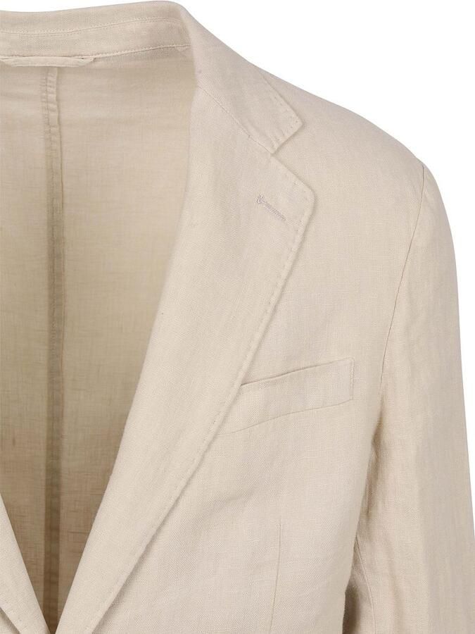 Suitable Washed Linen Suit Ecru - Foto 3
