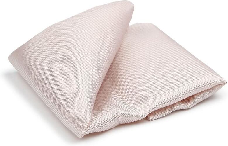 Suitable Zijde Pochet Apricot Roze