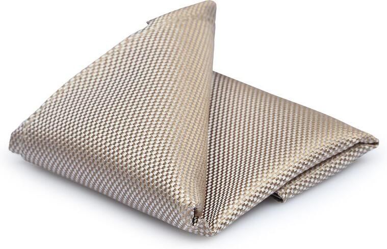 Suitable Zijde Pochet Beige