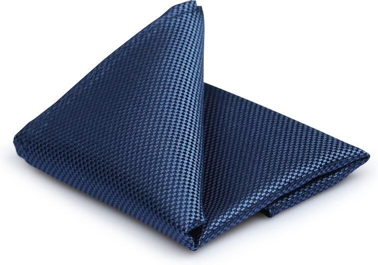 Suitable Zijde Pochet Denim Blauw