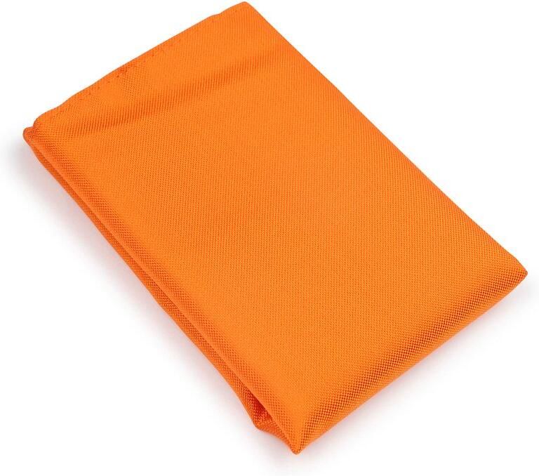 Suitable Zijde Pochet Oranje - Foto 3