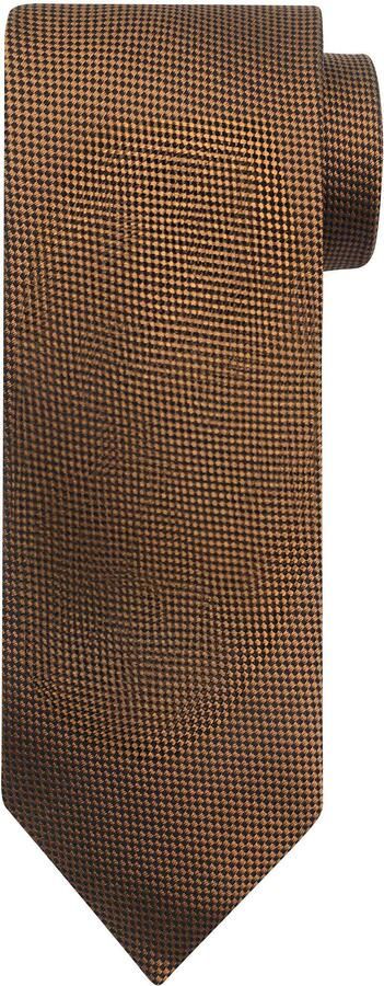 Suitable Zijde Stropdas Cognac