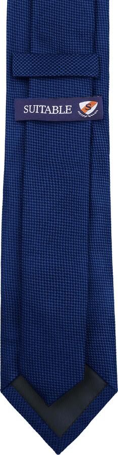 Suitable Zijde Stropdas Royal Blauw - Foto 3