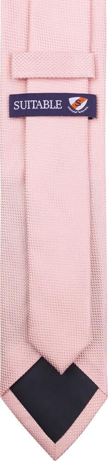 Suitable Zijde Stropdas Roze - Foto 2