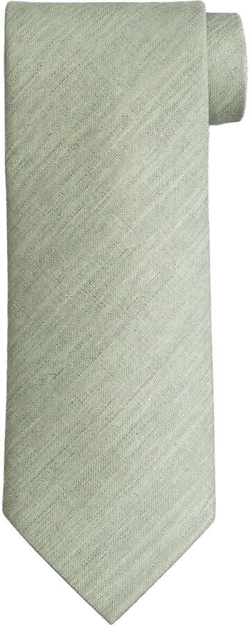 Suitable Zijde Stropdas Two Toned Groen