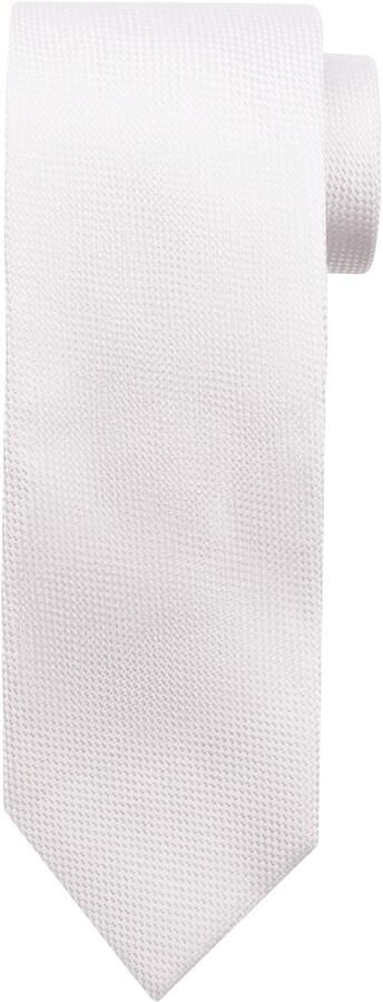 Suitable Zijde Stropdas Wit