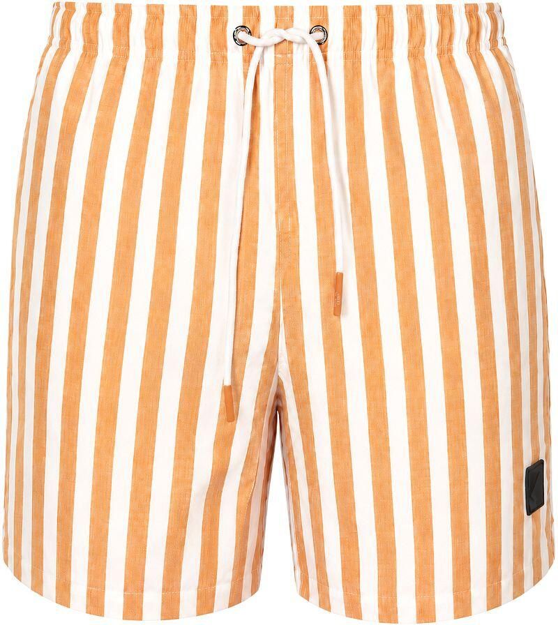 Suitable Zwembroek Big Stripe Oranje