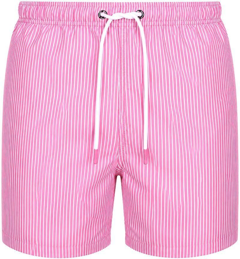 Suitable Zwembroek Pin Stripe Fuchsia