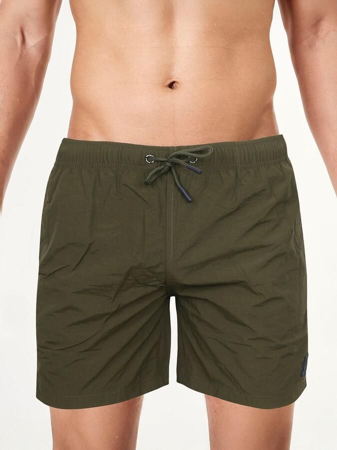 Suitable Zwembroek Plain Army Groen - Foto 3
