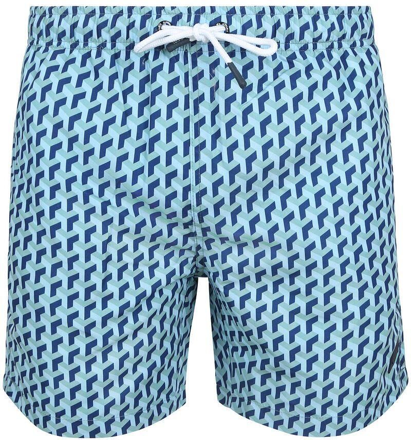 Suitable Zwembroek Print Blauw