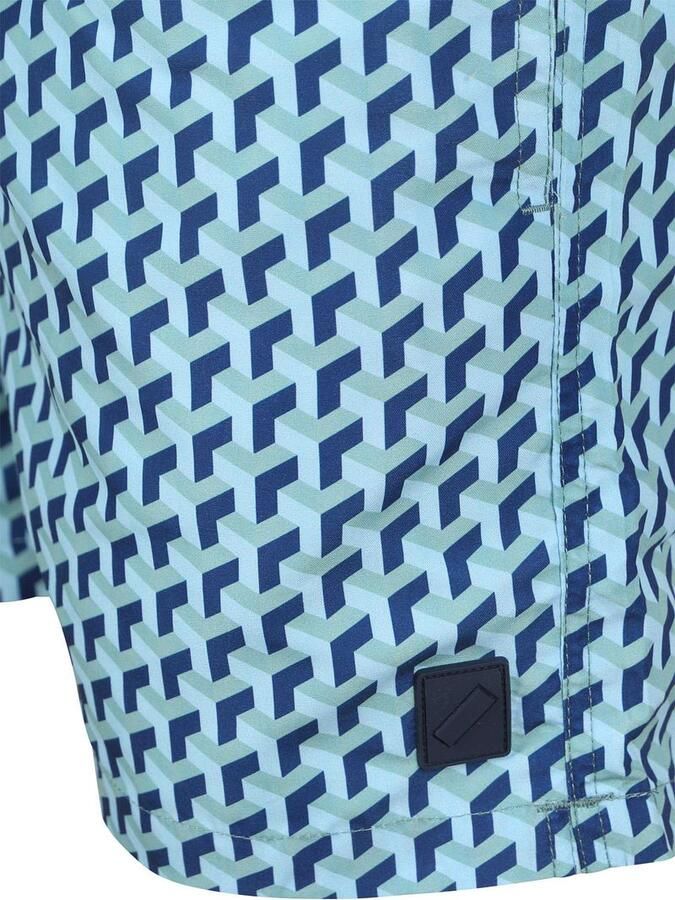 Suitable Zwembroek Print Blauw - Foto 3