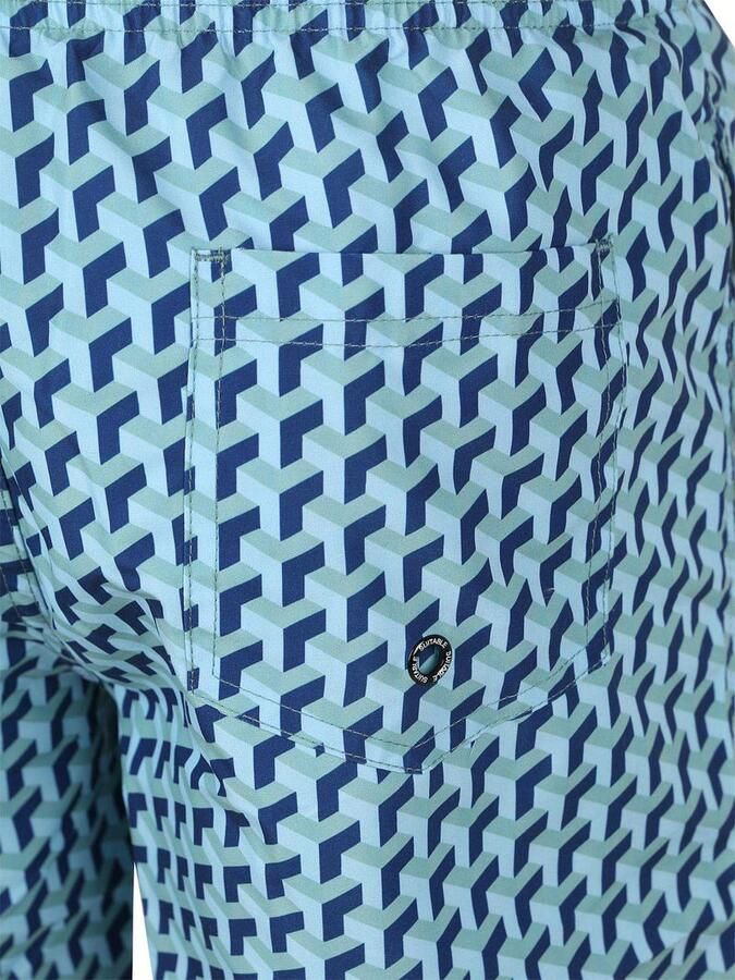 Suitable Zwembroek Print Blauw - Foto 4