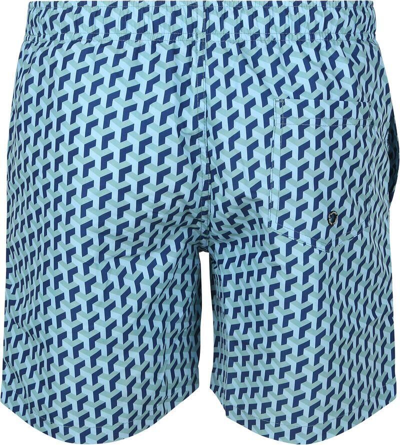 Suitable Zwembroek Print Blauw - Foto 2