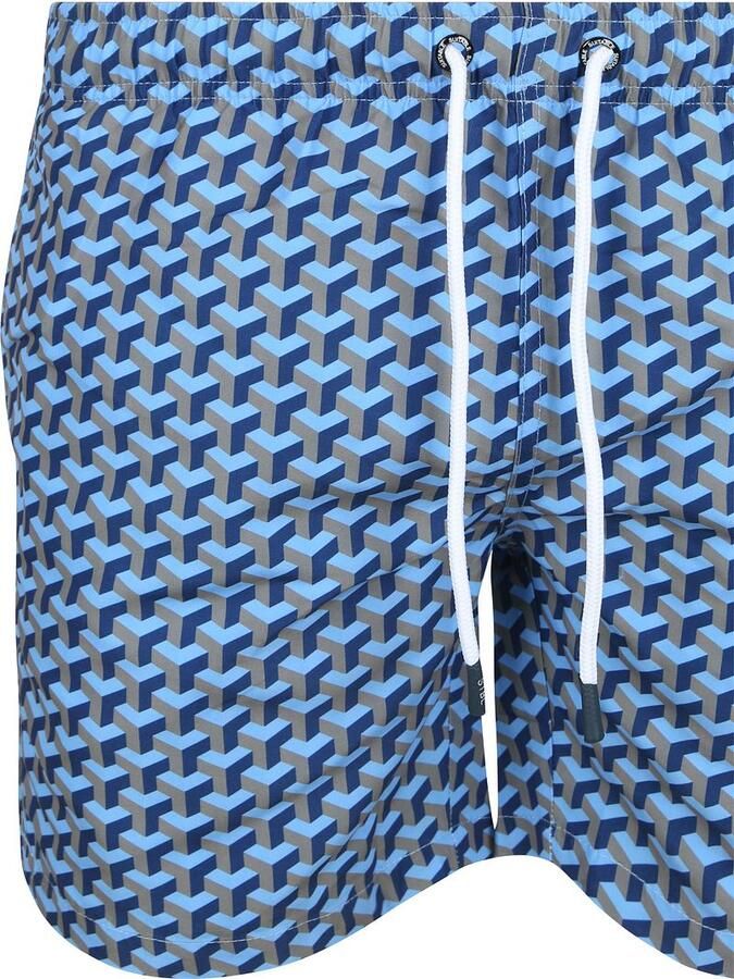 Suitable Zwembroek Print Navy - Foto 3