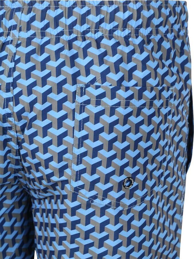 Suitable Zwembroek Print Navy - Foto 5