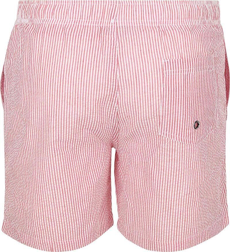 Suitable Zwembroek Stripe Seersucker Rood - Foto 2